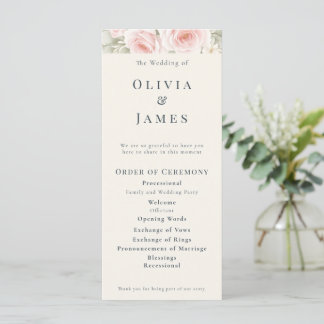 Programa Pétalas Sussurradas Casamento Minimalista Elegante