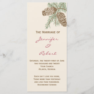 Programa Pine Cone Nature sobre Casamento de Creme