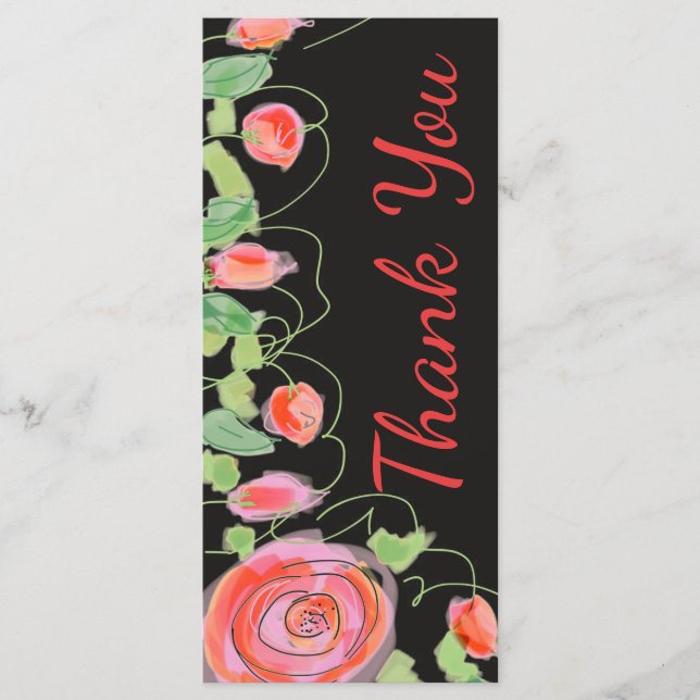 Programa Preto com Floral (Frente)