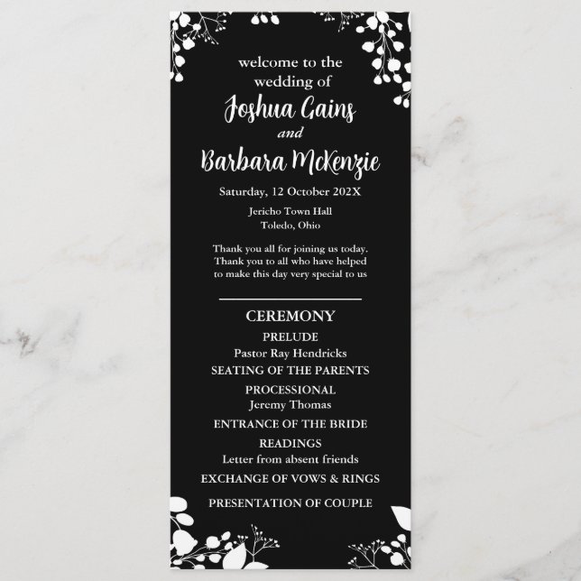 Programa Preto e Branco Plano (Frente)