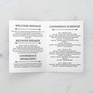 Programa Programação de Reunião de Negócios de Evento de Co