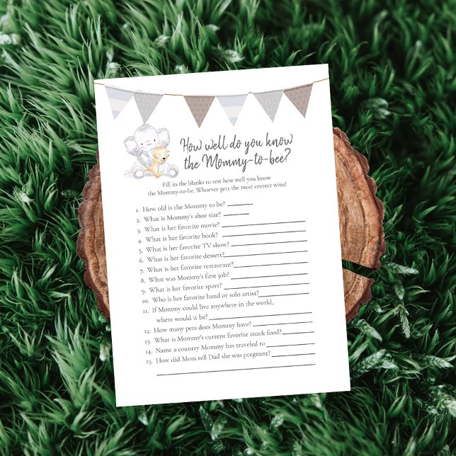 Programa Que Conhece A Placa Elefante De Bebê Para Mamãe A  (Criador carregado)