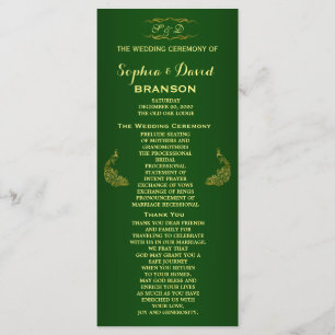 Programa Real Verde Dourado de Casamento de Pavõe