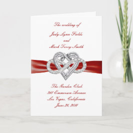 Programa Red Infinity Heart Program Card