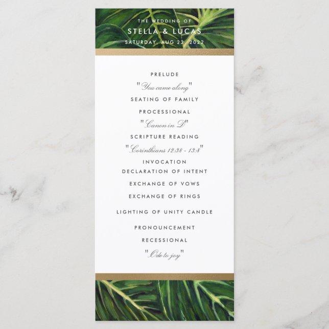 Programa Romance tropical II (Frente)