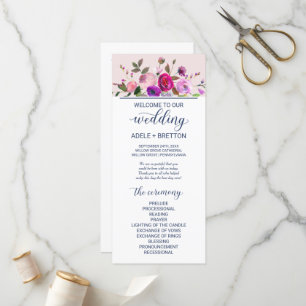 Programa Romântico de Casamento de Jardins