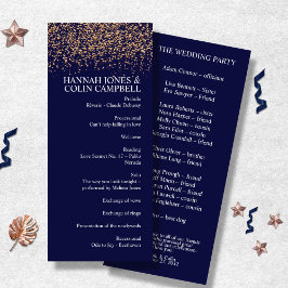 Programa Rosa de Marinho-romântico Dourado Stardust