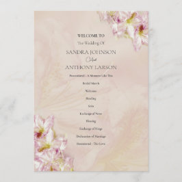 Programa Rosa Dourado Azalea Wedding