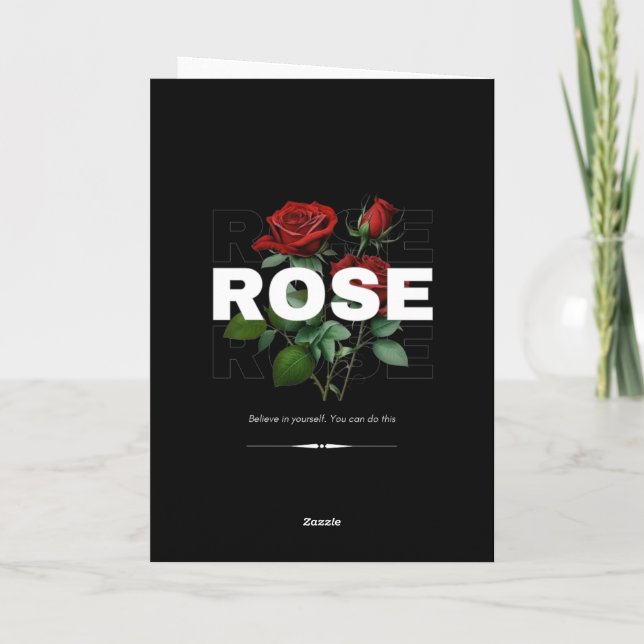 Programa Rose Motivation Card  (Verso)