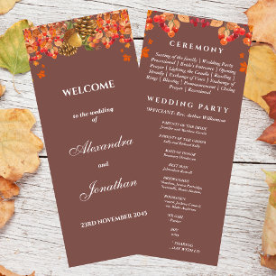 Programa Russo de Casamento outono do outono
