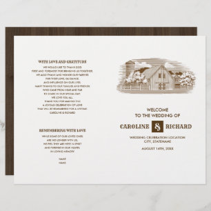 Programa Rustic Fazenda Barn Wood Dornated