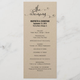 Programa Rustic Modern Nós Fazemos Scripts De Casamento