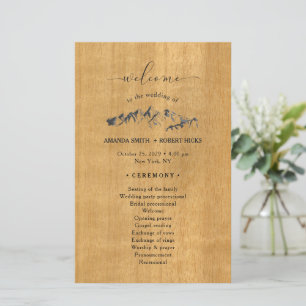 Programa Rustic Mountain Wedding