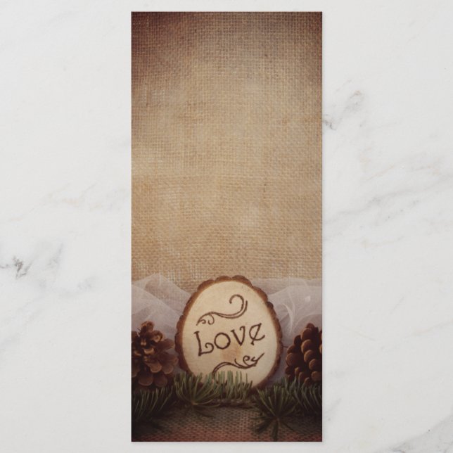 Programa Rustic Pines Woodland Wedment (Frente)