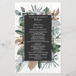 Programa Rustic Tropical Palm Sai do Casamento