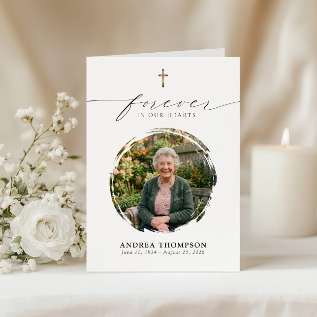 Programa Serviço de Foto Funeral Círculo Para Sempre em Nos (Criador carregado)