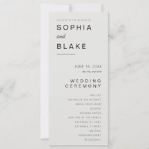 Programa Simples de Casamento Platinum Minimalista