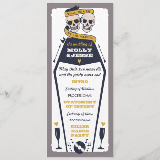 Programa Skeleton Wedding - Marinho e Mostarda