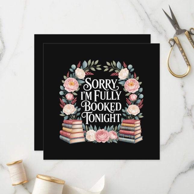 Programa Sorry I'M Fully Booked Tonight (Frente/Verso In Situ)