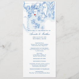 Programa Spruce Point Em Maine Elegante Marinho Casamento A
