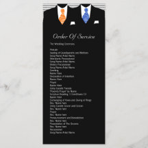 Sr. e Sr. Blue/Orange Gay Service Order