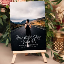 Sua Luz Continua Cheio Foto para Memorial