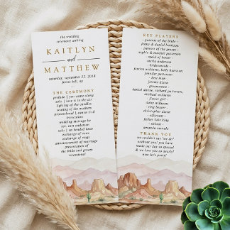 Programa The Watercolor Desert Range Casamento Suite -