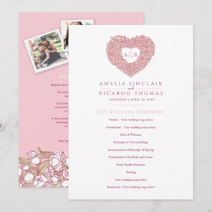 Programa Tulipas cor-de-rosa, cerimônia de amor