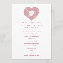 Programa Tulipas cor-de-rosa, cerimônia de amor