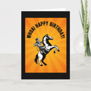 Programa Uau! Feliz aniversário! Um Cavalo e Cowboy