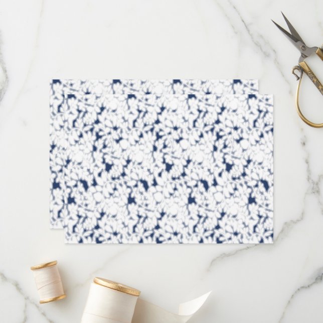 Programa um fundo branco e azul com um padrão (Frente/Verso In Situ)