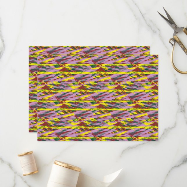 Programa um padrão muito colorido com muito co diferente (Frente/Verso In Situ)