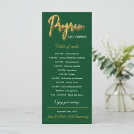 Programa Verde & Dourado 3d Textura Dourada Design