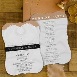 Programa Vestido de Casamento