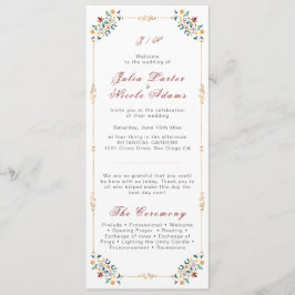 Programa Vintage Geometry Intrata Casamento Clássico de Mot