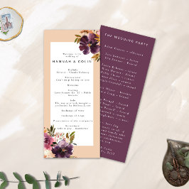 Programa Violet Meadows Moderna Queda Floral