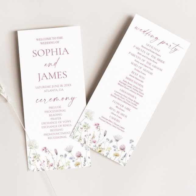 Programa Wildflower Garden Floral Wild Flowers Wedding (Criador carregado)
