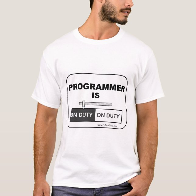 Programador é T-Shirt (Frente)
