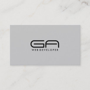 Programador web - cartões de visitas