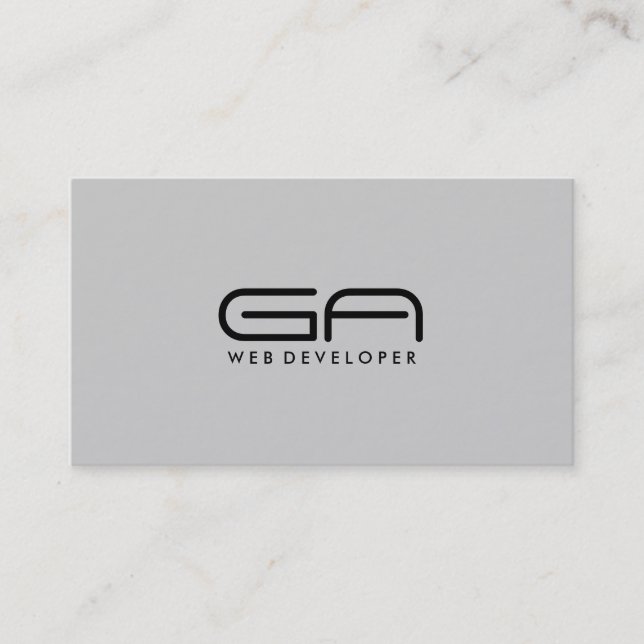 Programador web - cartões de visitas (Frente)