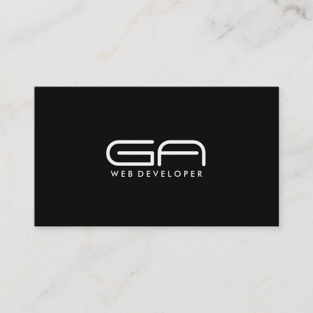 Programador web - cartões de visitas (Frente)