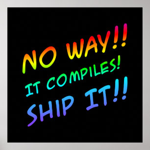 Programando Poster Humor