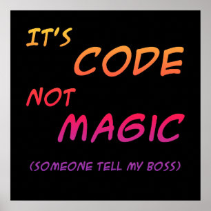 Programando Poster Humor