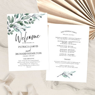 Programas de Casamento com Folhas de Eucalipto Ver