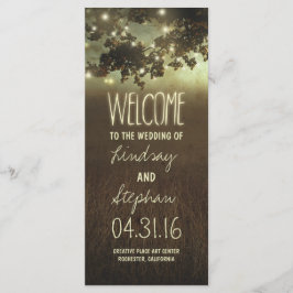 Programas de casamento de árvores estreladas