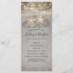 Programas de Casamento de Casal de Estrela-do-Mar