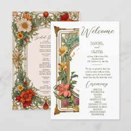 Programas de Casamento de Fronteira de Ornamentado