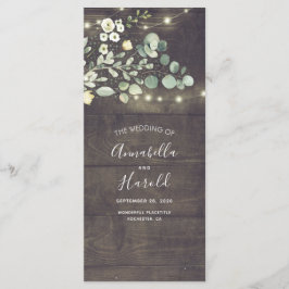 Programas de Casamento de Jardins Russos de Greene