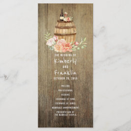 Programas De Casamento Floral Russo Do Cano Do Vin