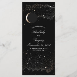 Programas de Casamento Negro Dourado e Noite Estre